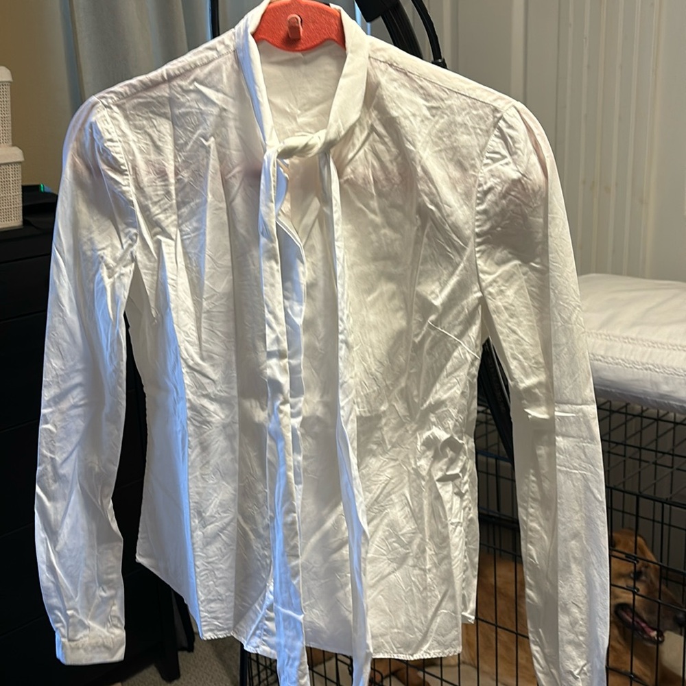 White blouse valentino